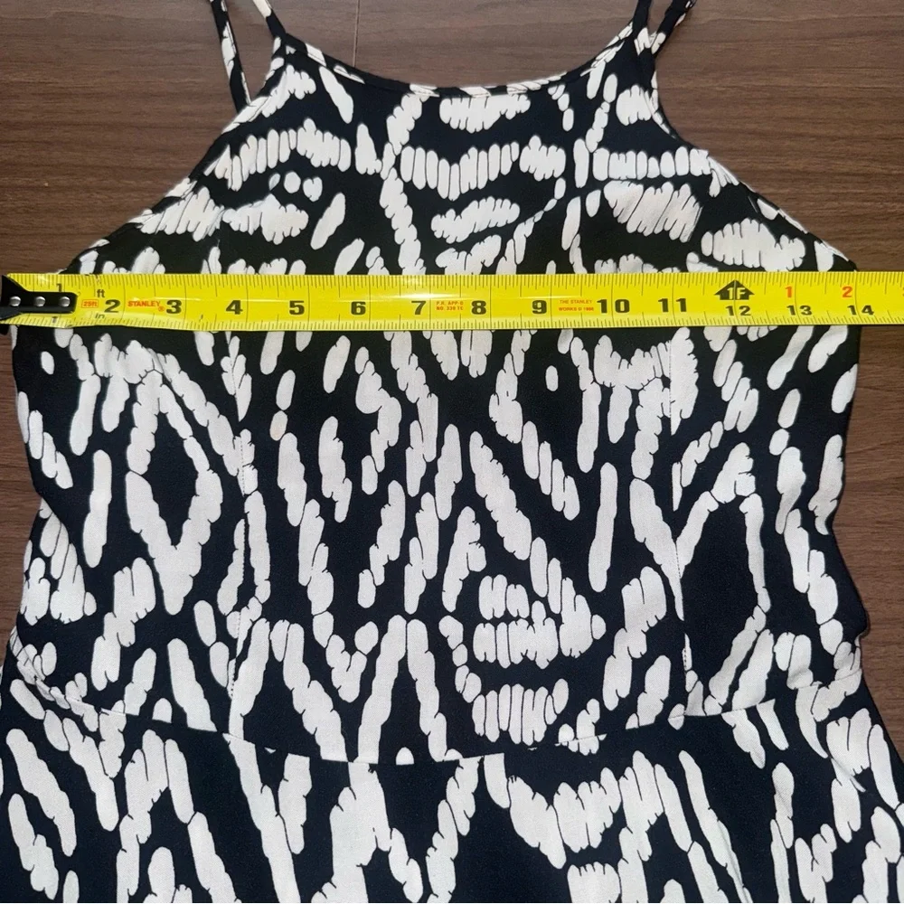 Aeropostale Dress Womens S Abstract‎ Tribal Fit & Flare Smocked Sundress Halter